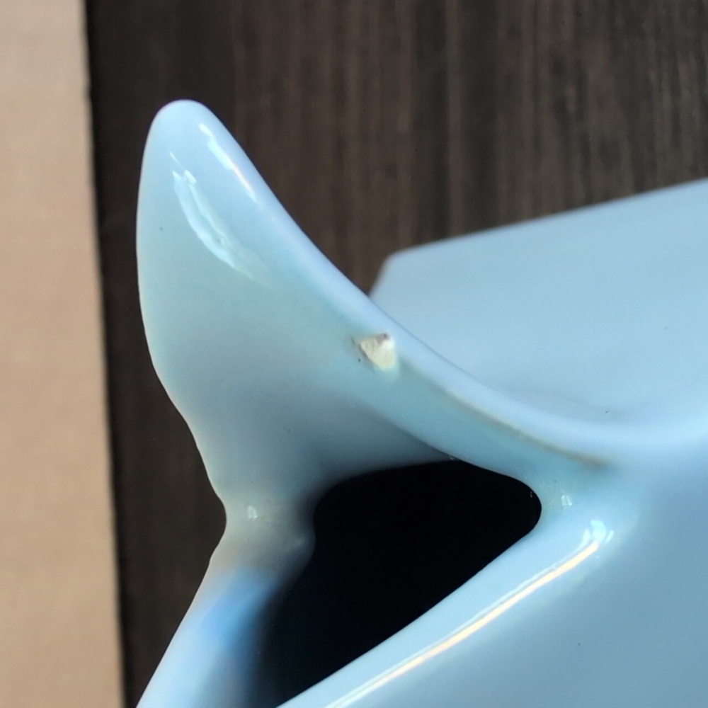 Mikasa Light Blue Ceramic Object mikasa Helena Uglow (Vase Creamer Etc) Modern - Picture 4 of 6